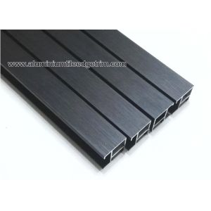 Brushed Black Aluminium Metal Picture Frames With 2 cm Flat Edge