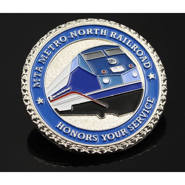 Customized zinc alloy die casting American souvenir medal promotional activities paint logo pictures Yiwu wholesale