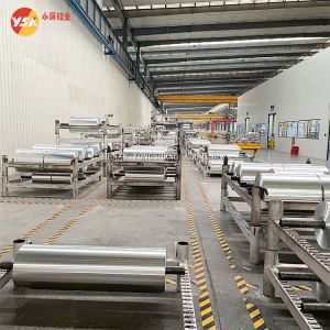 8006 8011 Aluminum Foil Roll Jumbo For Food Containers ID 76mm