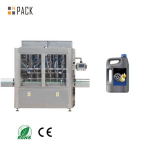 Automatic Servo Motor Piston Pump 5 Litre Car Oil Filling Machine For Jerry Can