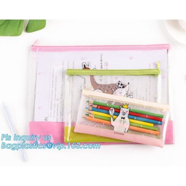 Buy garment pouch with slider zipper, slider zipper on top side gusset pvc packaging pouch, pvc slider pouch,PVC slide pouch at wholesale prices