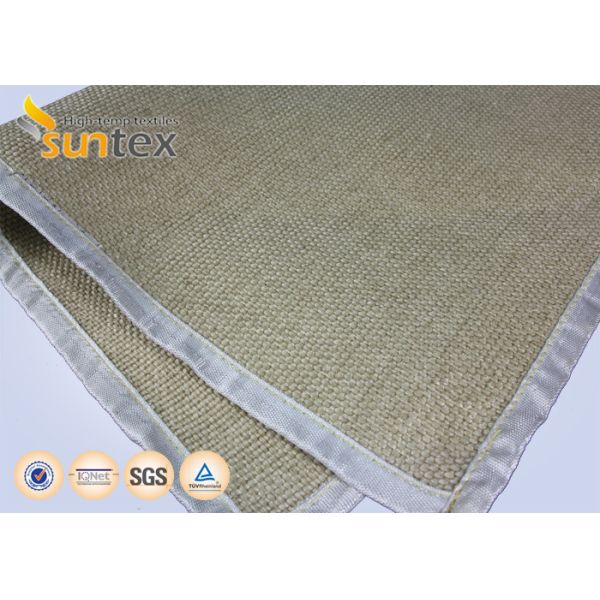 Buy Crowfoot Silica High Temperature Fiberglass Cloth 36OZ For Heavy Duty Welding Curtain at wholesale prices