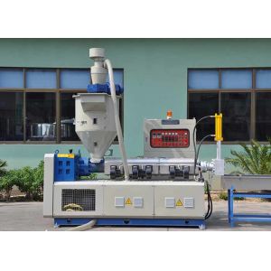 3 In 1 Conical Single Screw Plastic Recycling Machine , Durable Pp Recycling Machine