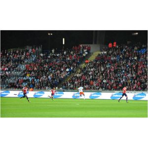 1280 MM Aluminum IP65 Stadium Advertising Boards Front Maintenance High Brightness