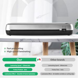 Photo Film cold hot 80-125mic Pouch Laminator Machine