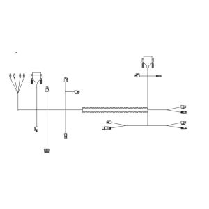 Quality 445-0752496 TRAY HARNESS ATM Machine Parts for sale