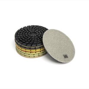 7-Steps Diamond Sanding Wet Polisher Pads Concrete Polishing Pad