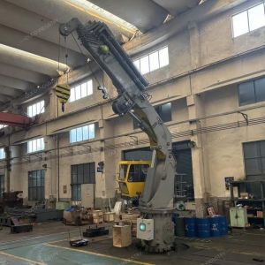 OUCO 0.9T21.6M Knuckle Telescope Boom Offshore Crane