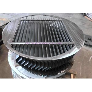 Custom Made 316l Chevron Plate Vane Demister With Edge Cover