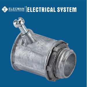 Quality FCSS Flexible Conduit 1&quot; Squeeze Connector Set Screw Zinc Plated for sale