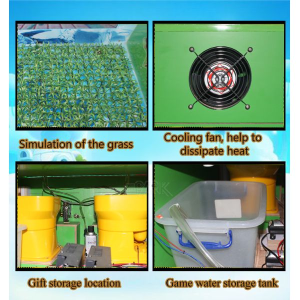 Coin Operated Kids Water Games Frozen Sharpshooter Water Shooting Machine With Seat