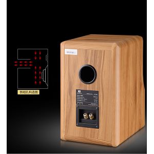 Customized HIFI Passive Bookshelf Speaker 4 Ohm FCC Certification