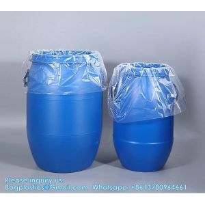 Plastic Manufacturer Supplies Durable Round Bottom Plastic Drum Barrel Liners