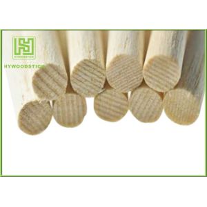 Two Points Natural Wood Sticks Wooden Dowels For Crafts With Chamfer Angles