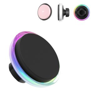 Customizable Shell Color And Logo Car Wireless Charging Station With Cooling Fan