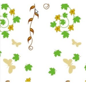 Printed roller blinds fabric