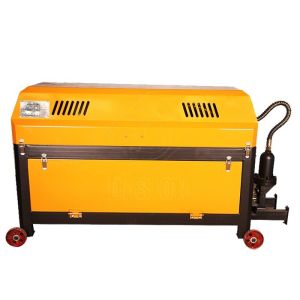 Stainless Steel Rebar Straightening Machine High Speed Hydraulic Automatic Type