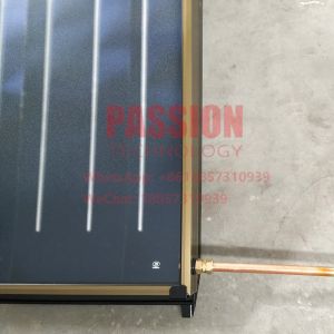 3m2 Red Copper Flat Plate Solar Collector 200L Compact Pressure Solar Water