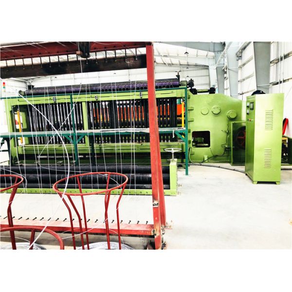 Buy 7.5kw Hexagonal Wire Netting Machine / Edge Winding Machine PLC Control at wholesale prices