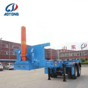 OE NO. Juyuan Trailer 3 Axles 40ft Tipping Chassis Container Tipper Trailer for