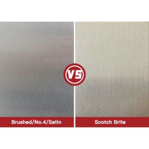 Scotch Brite Finish Stainless Steel Sheet 201 304 Sheet