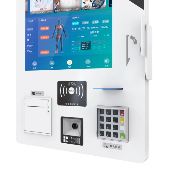 NFC 21.5-inch Self-service Printing Report Terminal indoor door Bill Payment thermal printer