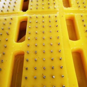 Red 30mm 25mm ZP375 Anti Slip Mats Aging Resistance