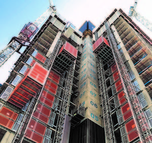 Steel Construction Hoist Elevator , Construction Material Lifting Hoist