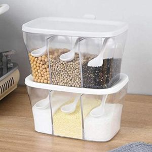 Customized Kitchen Spice Storage Containers Acrylic Seasoning Box