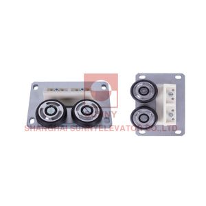 Dia 80mm Elevator Roller Guide Shoe 1.0m/S For 16mm Guide Rail
