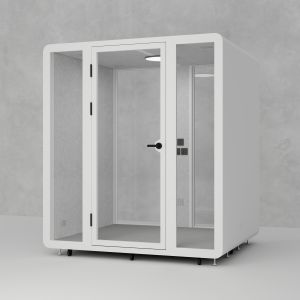 Customizable Soundproof Booth with High Soundproofing Level and Modern Design