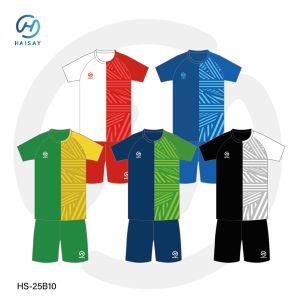 Custom Football Kit Designs Elevate Your Team's Identity with Back/Blue Name