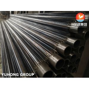 China ASTM A106 GR.B Carbon Steel Longitudinal Tube Finned For Heat Recovery Systems on sale