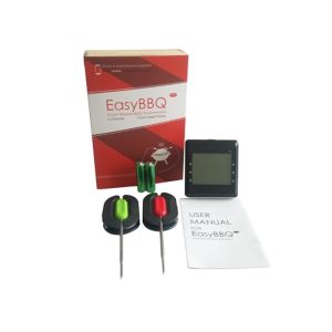 Digital Wireless Bluetooth Food Thermometer APP Controlled With Stainless Steel