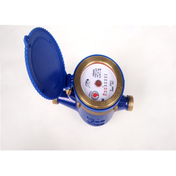 Rotary Vane Wheel Industrial Water Meters Dry Dial Remote Reading