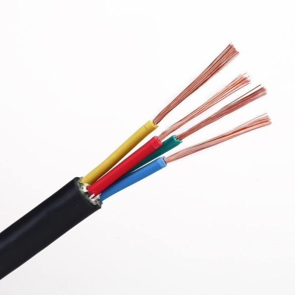 Flexible 4 Core Copper Conductor PVC Insulation House Wire Cable 4*4mm 6mm 10mm