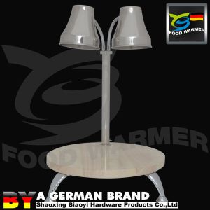 China Popular Carving Station Heat Lamp Dual Shade Synthetic Granite Base With Impressive Durability on sale