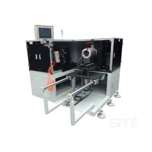 China Automatic Servo Type Stator Coil Single Lacing Machine 100 - 260mm Stack Height on sale