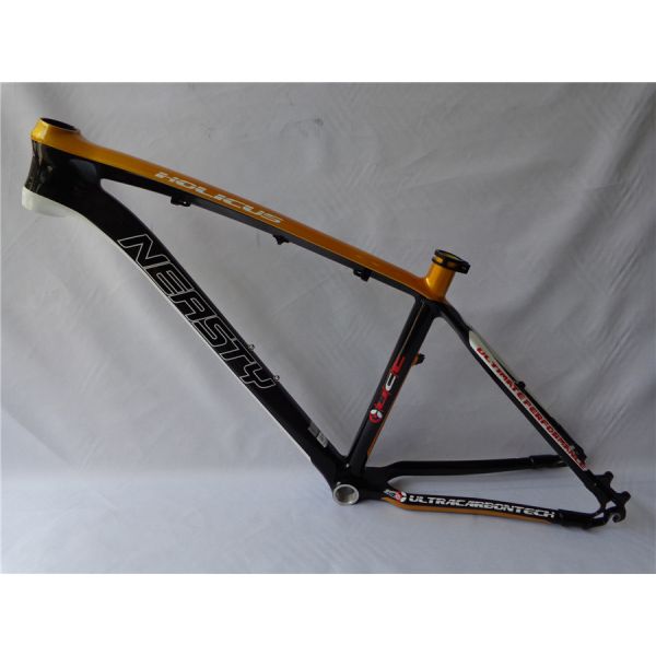 Carbon MTB Frame 26er 15"/17 NT02 Mountain Bicycle/Bike Frame Golden