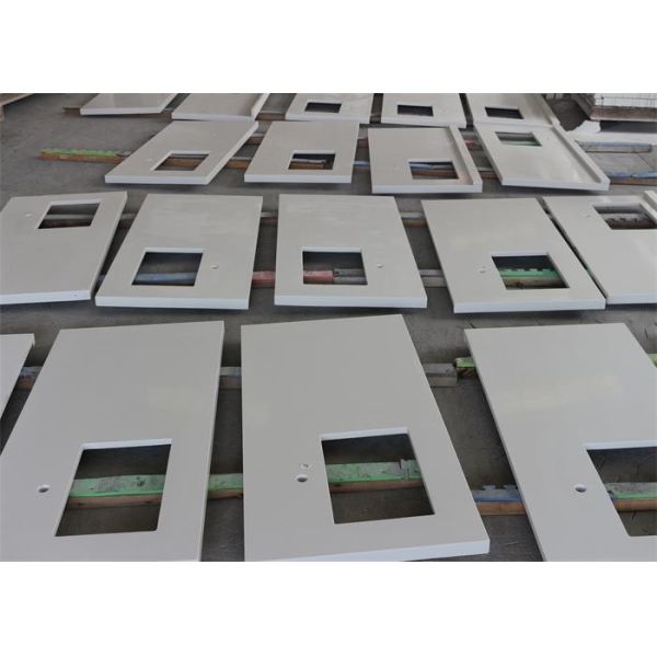 Buy White Sparkle Solid Engineered Quartz Countertop Artificial Galaxy Stone at wholesale prices