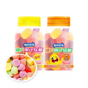 Quality 0 Fat Vitamin C Gummy Candy for sale