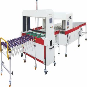 Quality Automatic Corrugated Strapping Machine Customized With Steering Gear for sale