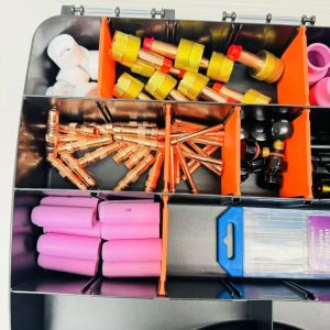 Welding Accessories Upper Tig Torch Kits with Heatshield and Large Gas Lens