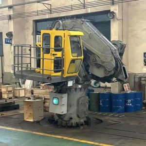 OUCO 0.9T21.6M Knuckle Telescope Boom Offshore Crane