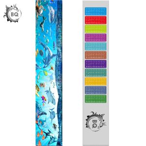 Custom Lenticular Printing Services 3d Ruler 31x5.4cm High Definition
