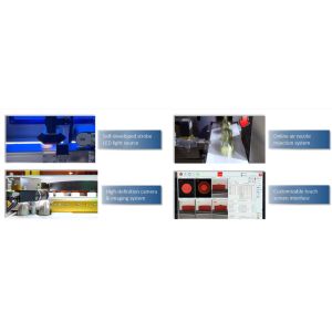 AI Defective Weldspout Cap Inspection System Machine For Beverage Bottle