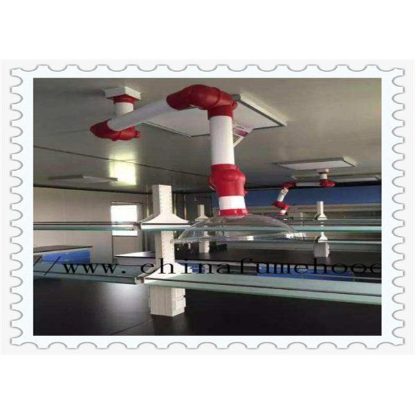 Buy Lab PP Extractor Arm Fume Hoods Multipurpose Chemical Resistant at wholesale prices