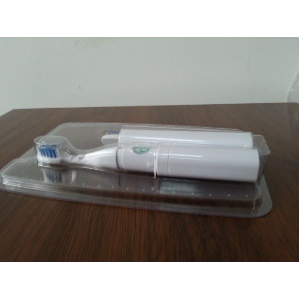 customise clear PVC PET APET plastic packaging for electronic toothbrush
