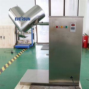 Stainless Steel V Shaped Mixing Machine V Cone Mixer For Solid Liquid 300 500