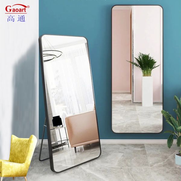 Floor Length Mirror Cheval Dance Floor Barber Bath Room Long Arch Full Length Glass